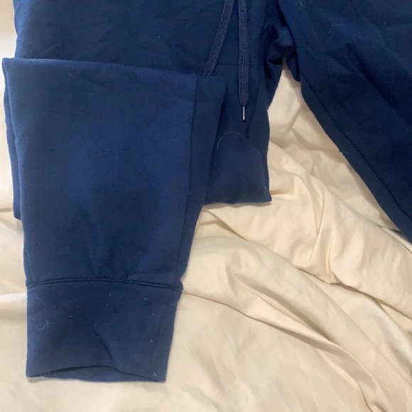 blue jogger sweatpants - Picture 2 of 4